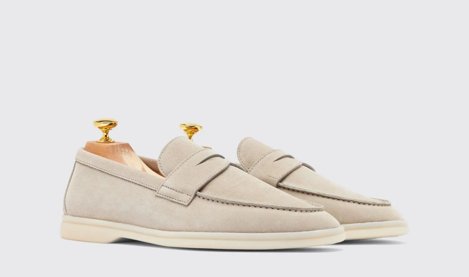 Best Sale Scarosso Luciano Sand Suede Sand - Suede