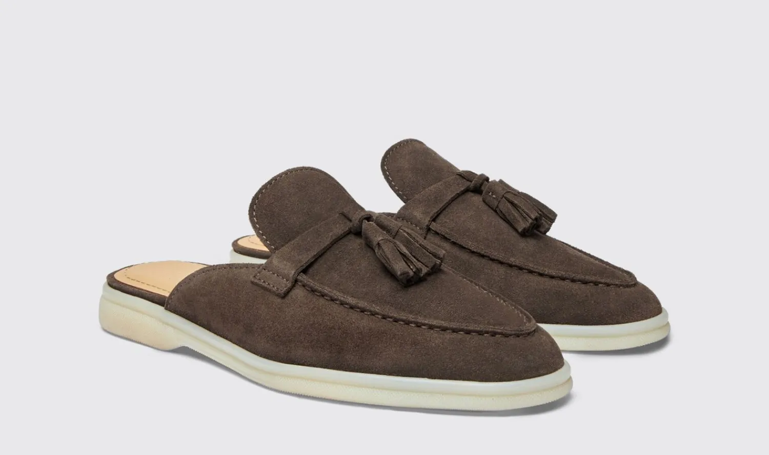 New Scarosso Lucrezia Deep Taupe Suede Deep Taupe - Suede
