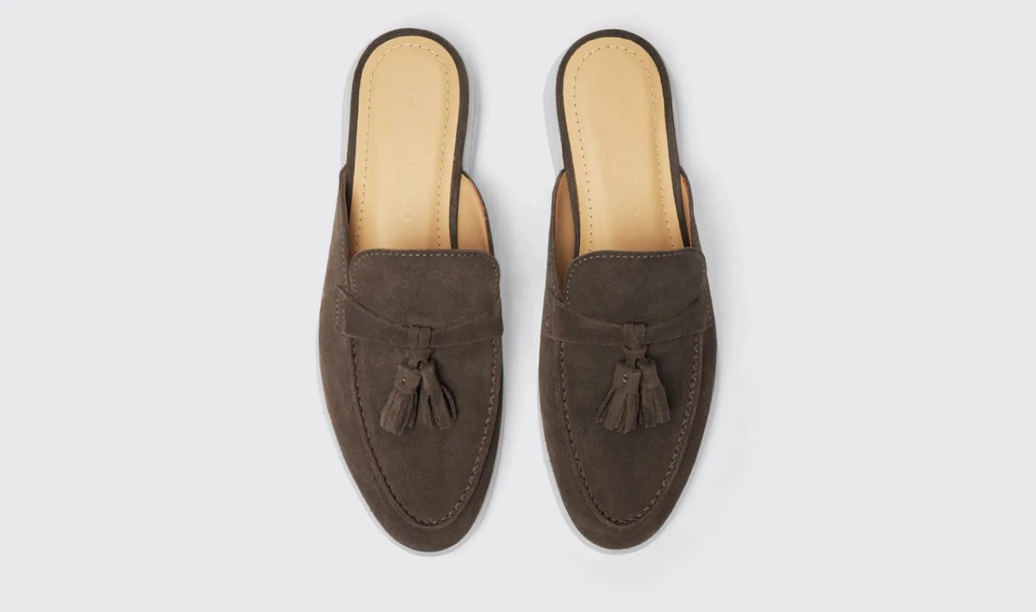 New Scarosso Lucrezia Deep Taupe Suede Deep Taupe - Suede