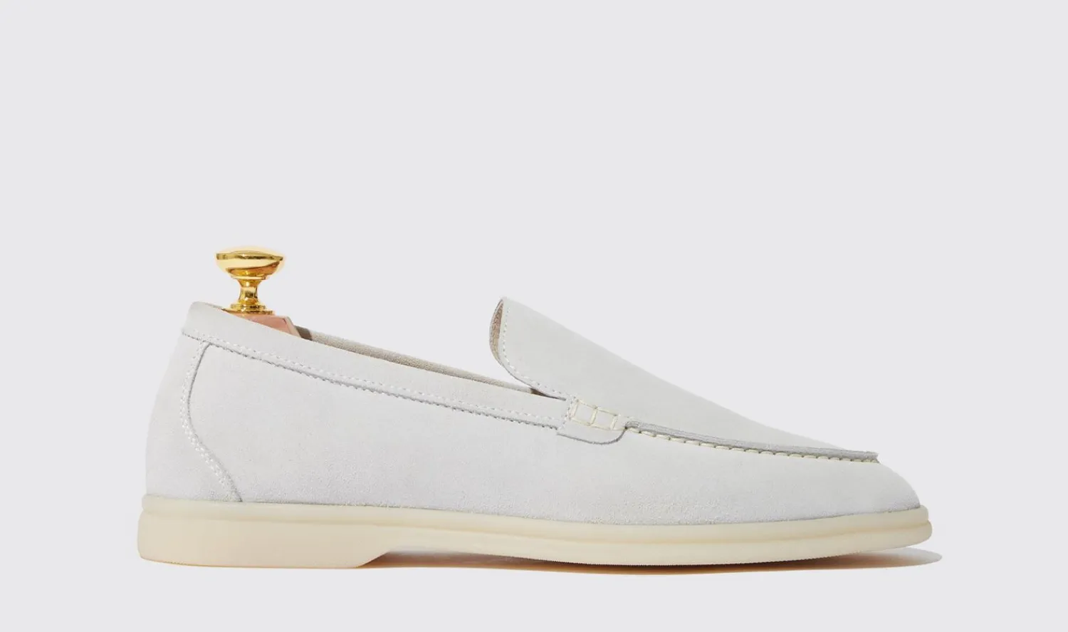 Best Scarosso Ludovica Ghiaccio Scamosciata Light Grey - Suede