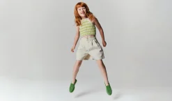 Best Scarosso Ludovica Girl Light Green Suede Light Green - Suede