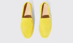 Outlet Scarosso Ludovica Girl Yellow Suede Yellow - Suede