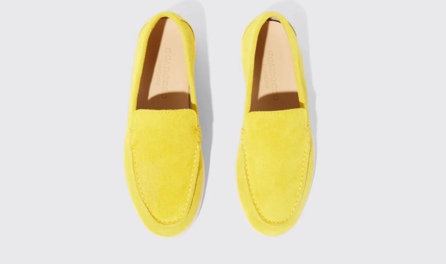 Outlet Scarosso Ludovica Girl Yellow Suede Yellow - Suede
