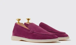 Cheap Scarosso Ludovica Maroon Suede Maroon - Suede