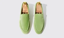 Clearance Scarosso Ludovica Verde Chiaro Scamosciata Light Green - Suede