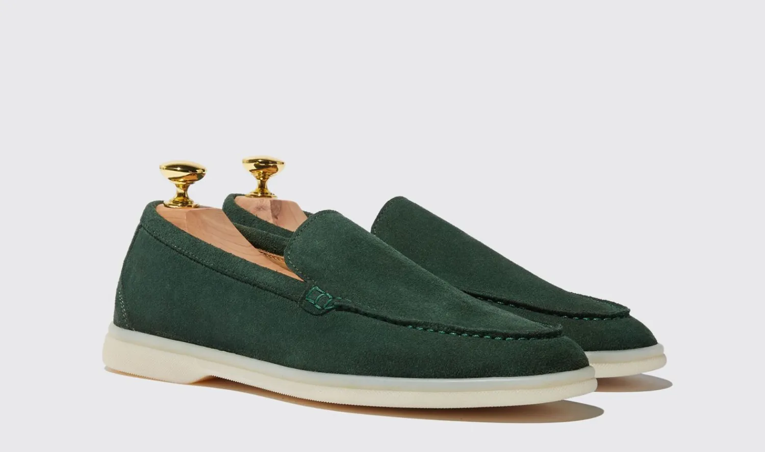 Best Scarosso Ludovica Verde Scamosciata Green - Suede