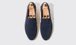 Hot Scarosso Ludovico Blu Scamosciato Blue - Suede