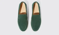 Online Scarosso Ludovico Boy Green Suede Green - Suede