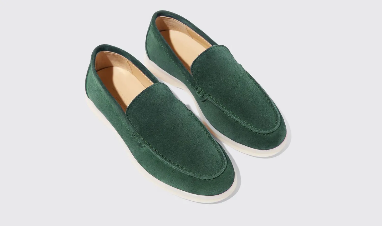 Online Scarosso Ludovico Boy Green Suede Green - Suede