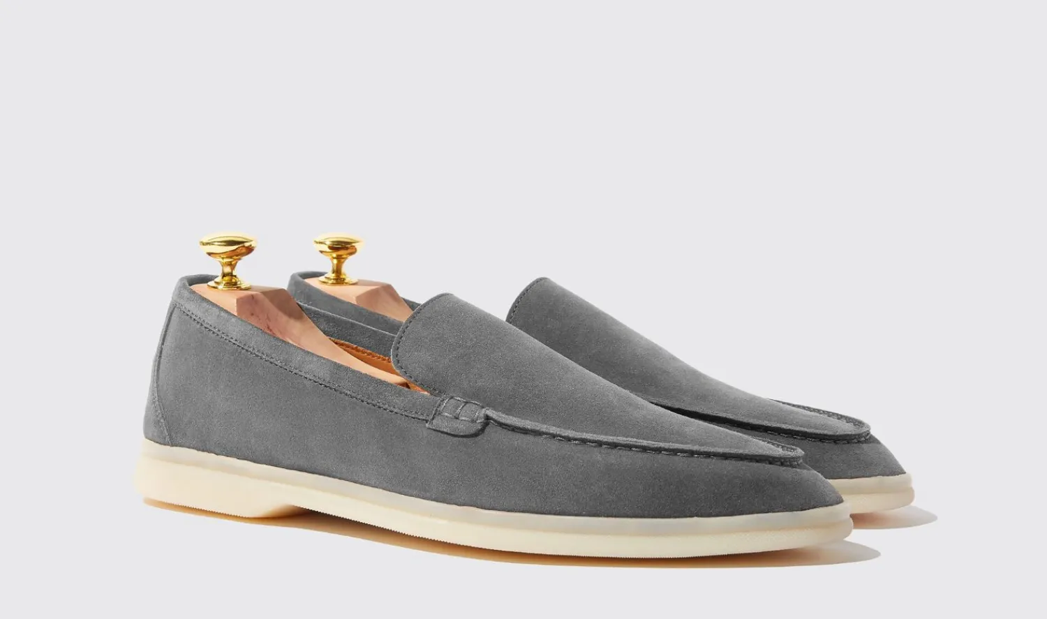 Hot Scarosso Ludovico Grigio Scamosciato Grey - Suede