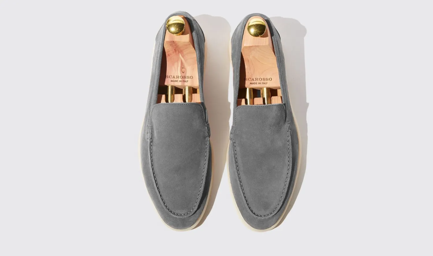 Hot Scarosso Ludovico Grigio Scamosciato Grey - Suede