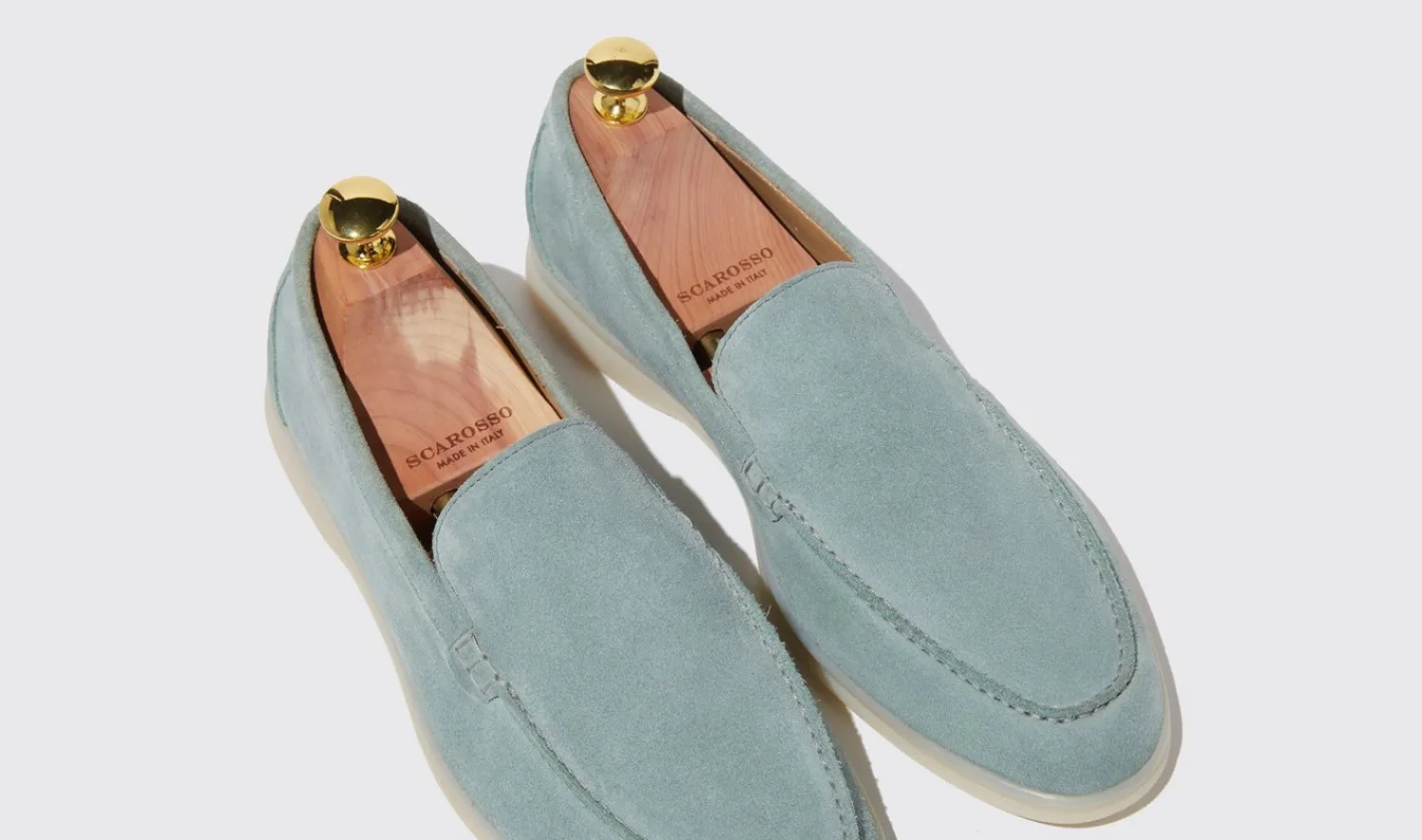 Shop Scarosso Ludovico Salvia Scamosciato Sage - Suede