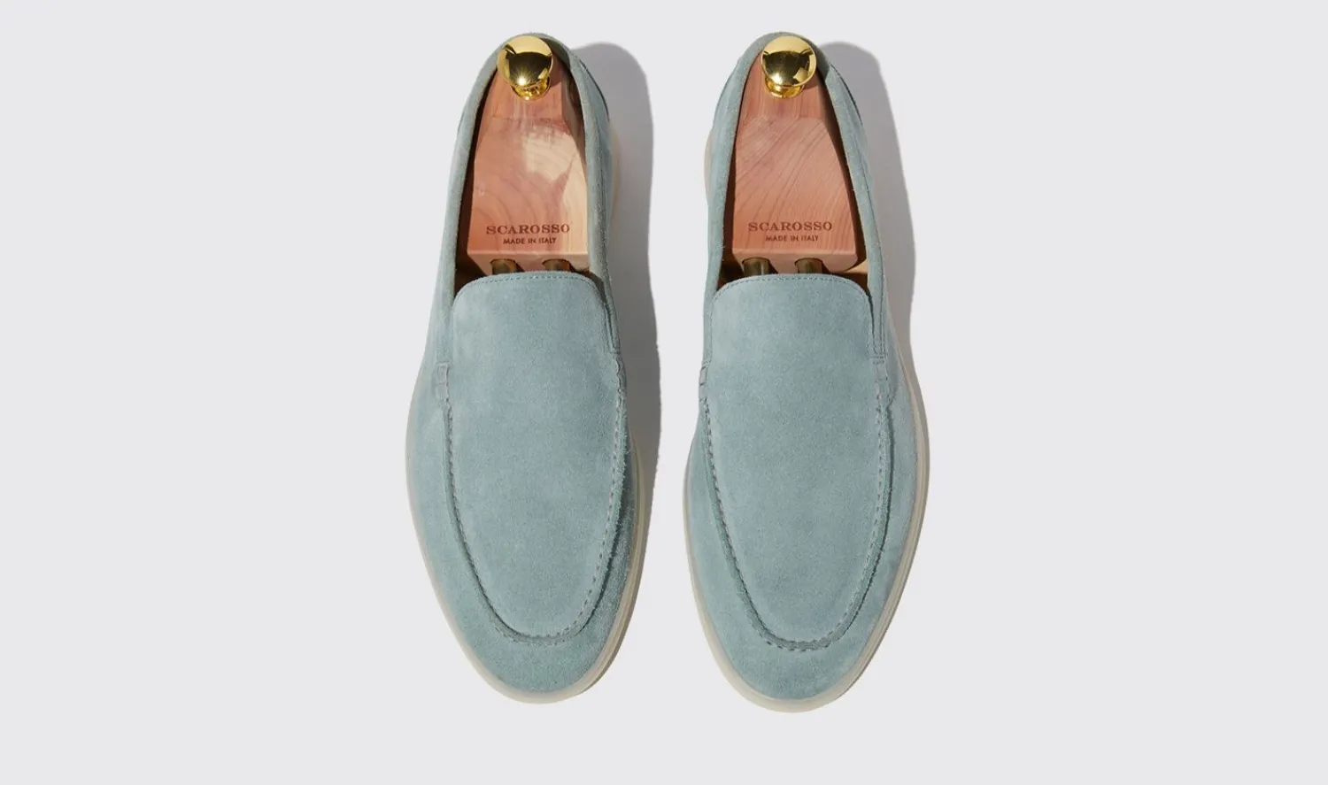 Shop Scarosso Ludovico Salvia Scamosciato Sage - Suede