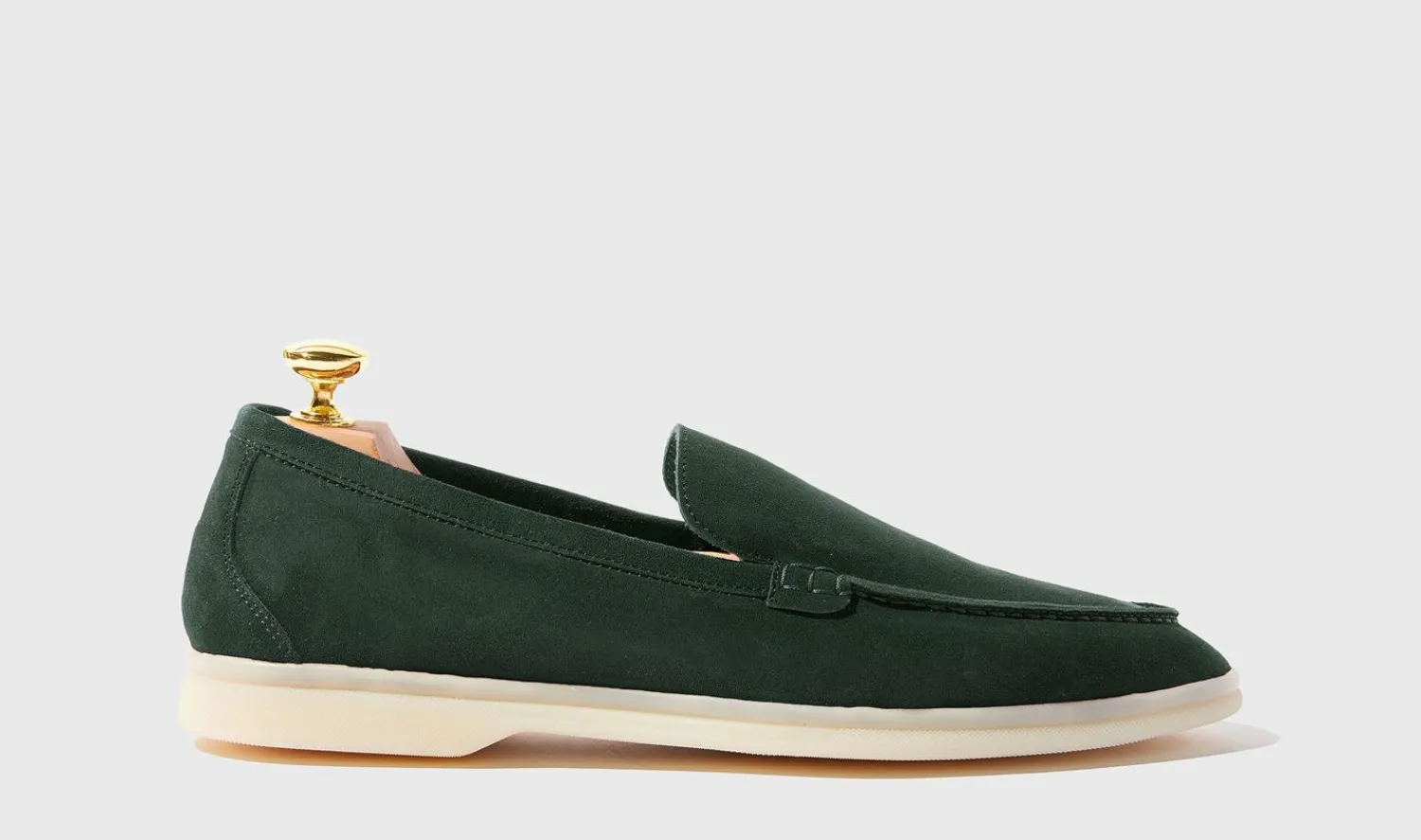 Best Sale Scarosso Ludovico Verde Scamosciato Green - Suede