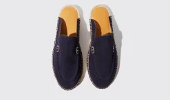 New Scarosso Manuel Blue Suede Blue - Suede