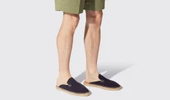 New Scarosso Manuel Blue Suede Blue - Suede