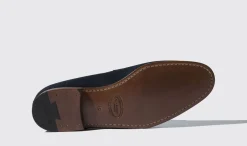 Clearance Scarosso Marzio Abisso Scamosciato Dark Blue Suede