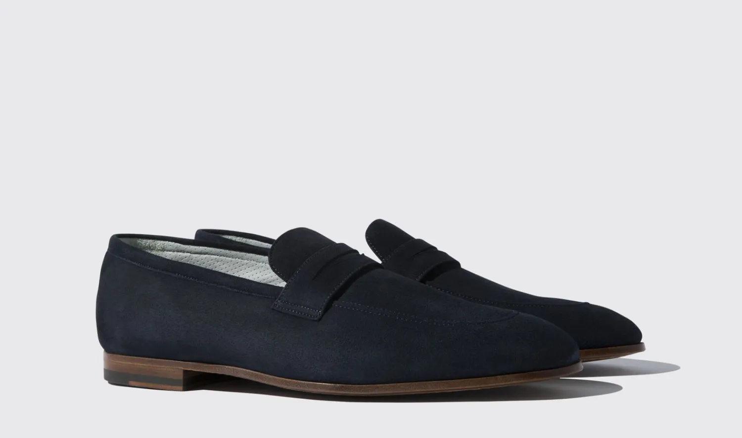 Clearance Scarosso Marzio Abisso Scamosciato Dark Blue Suede