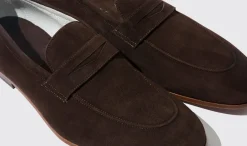 Discount Scarosso Marzio Moro Scamosciato Dark Brown Suede