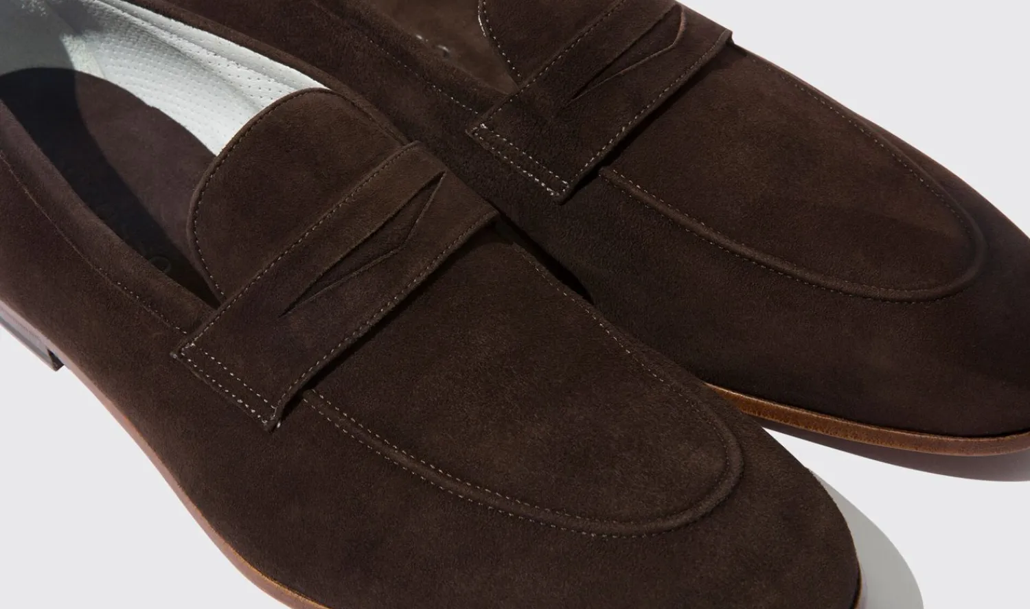 Discount Scarosso Marzio Moro Scamosciato Dark Brown Suede