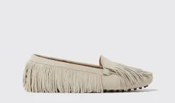 Cheap Scarosso Maya Cream Suede Cream - Suede
