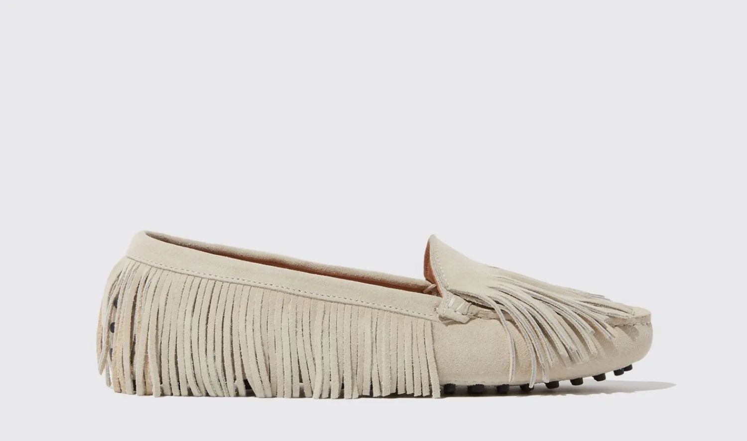 Cheap Scarosso Maya Cream Suede Cream - Suede