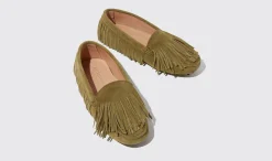Store Scarosso Maya Green Suede Green - Suede