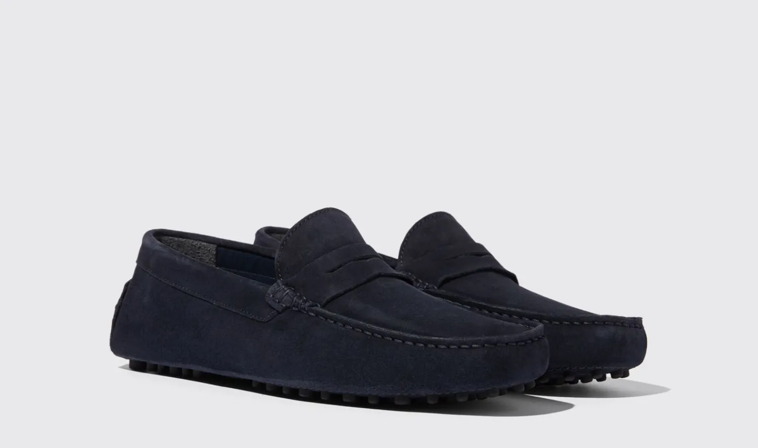 Cheap Scarosso Michael Blue Suede Blue - Suede