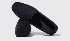 Cheap Scarosso Michael Blue Suede Blue - Suede
