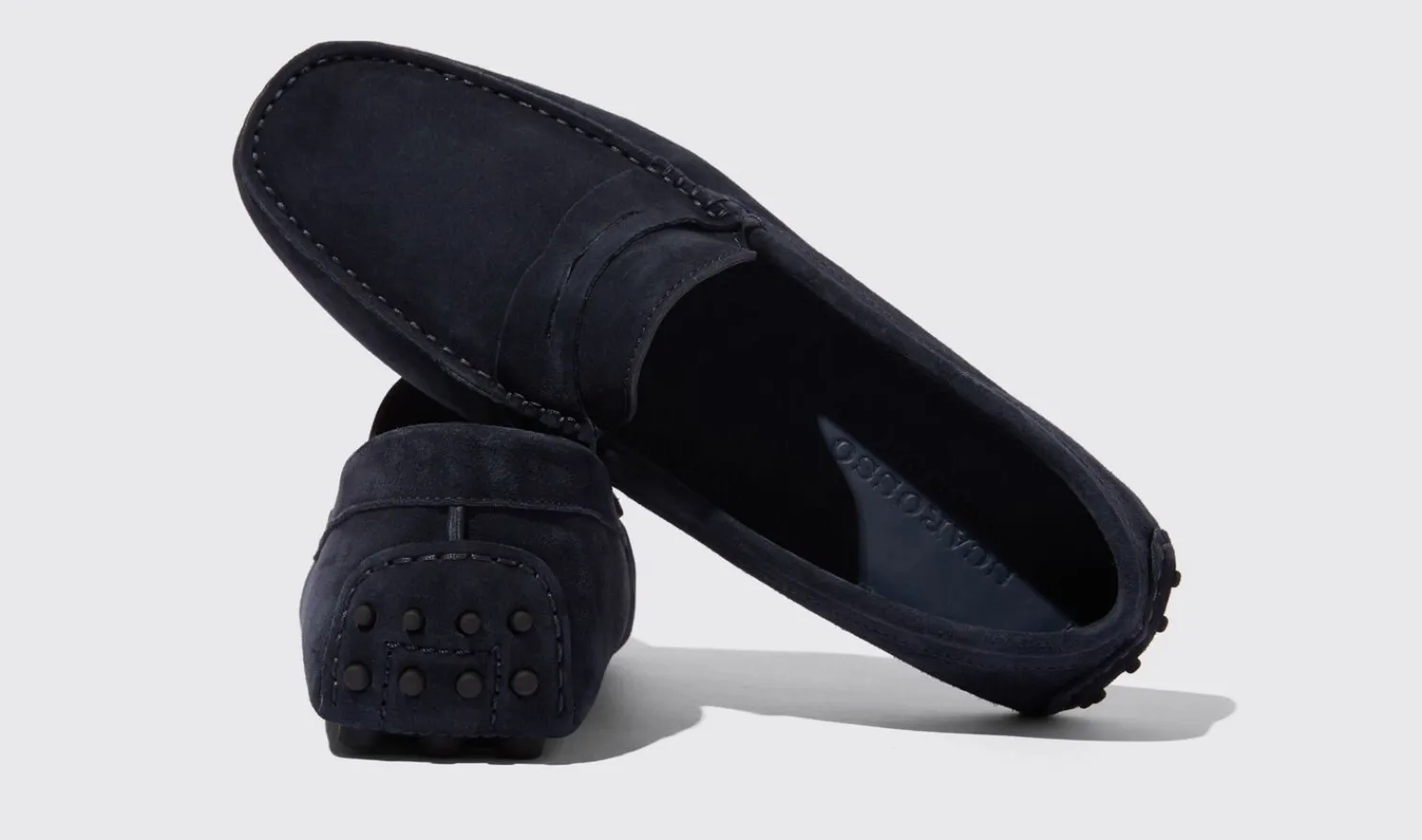 Cheap Scarosso Michael Blue Suede Blue - Suede