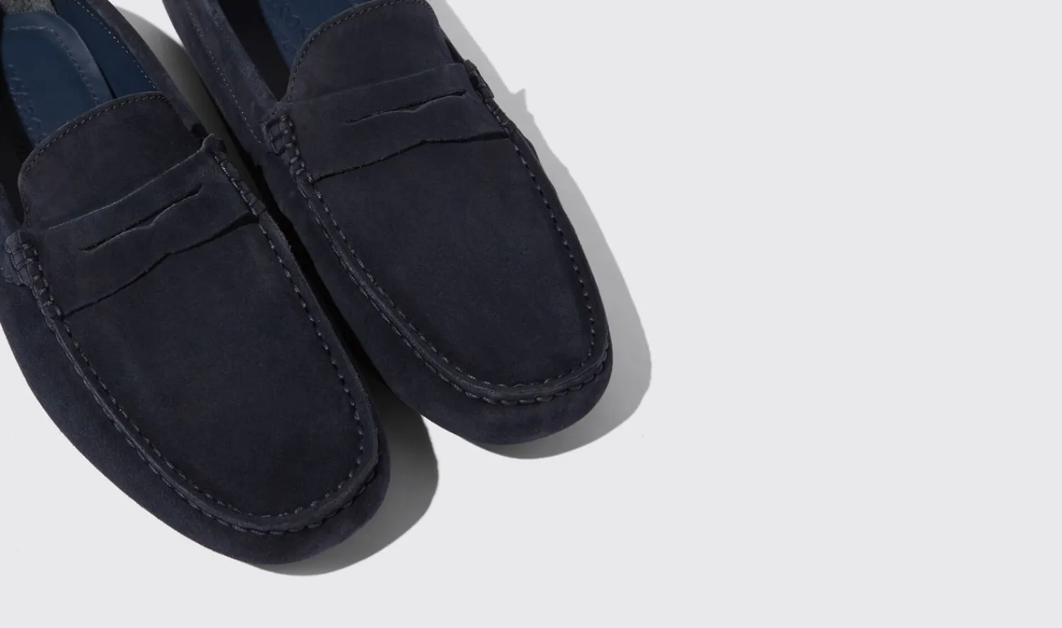 Cheap Scarosso Michael Blue Suede Blue - Suede