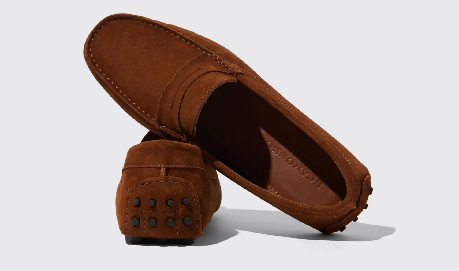 Fashion Scarosso Michael Cigar Suede Brown - Suede