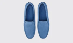 Cheap Scarosso Michael Light Blue Suede Light Blue - Suede