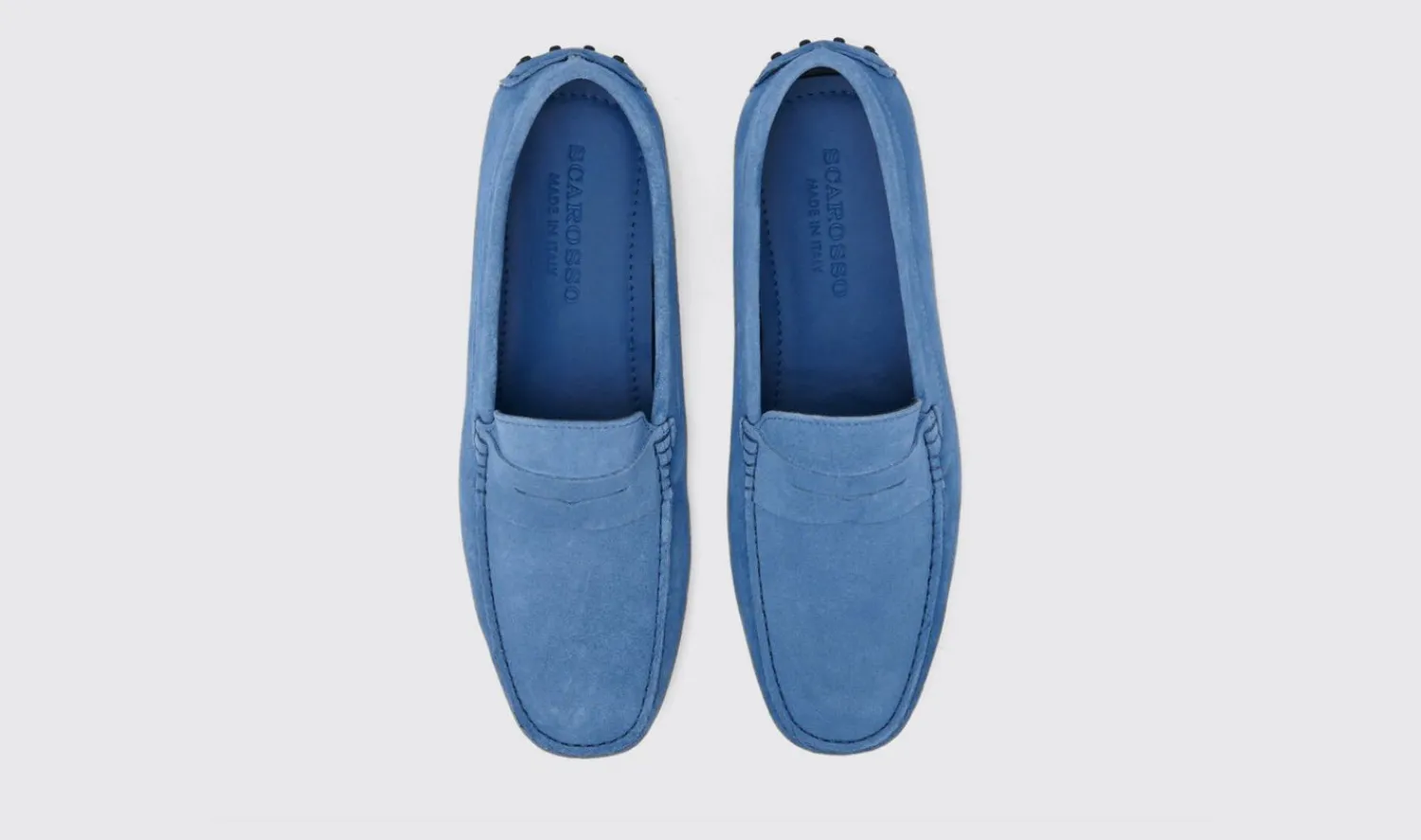 Cheap Scarosso Michael Light Blue Suede Light Blue - Suede