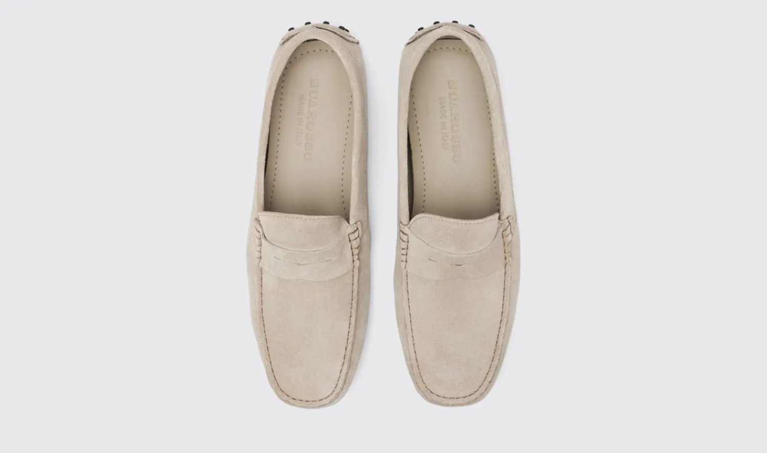 Shop Scarosso Michael Sand Suede Sand - Suede