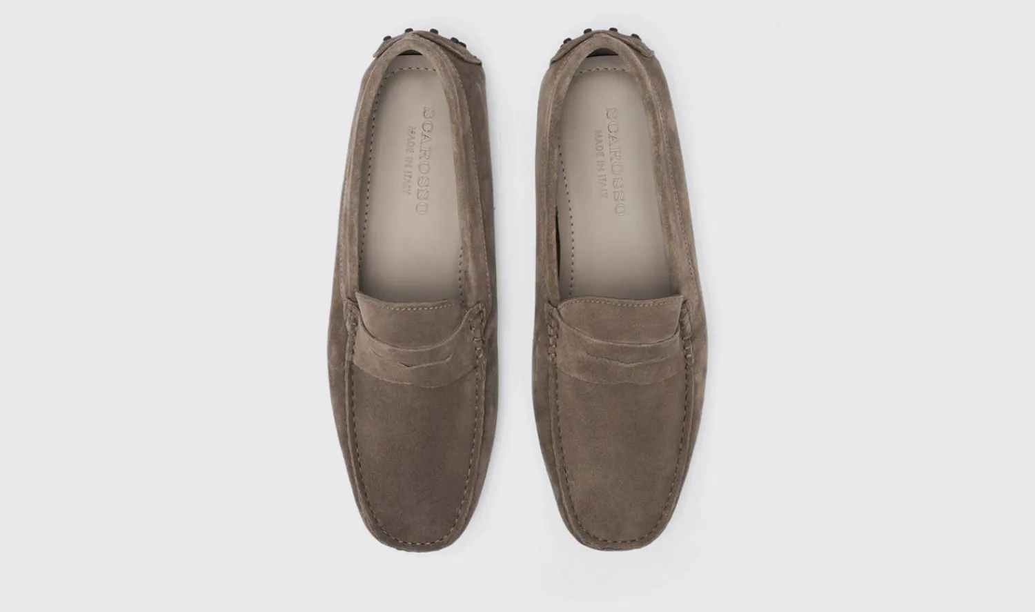 Discount Scarosso Michael Taupe Suede Taupe - Suede