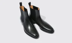 Store Scarosso Michelangelo Nero Black Calf