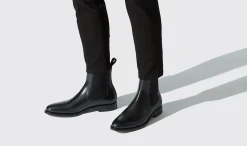Store Scarosso Michelangelo Nero Black Calf