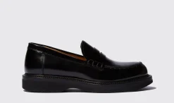 Sale Scarosso Michelle Black Bright Black - Brushed Calf