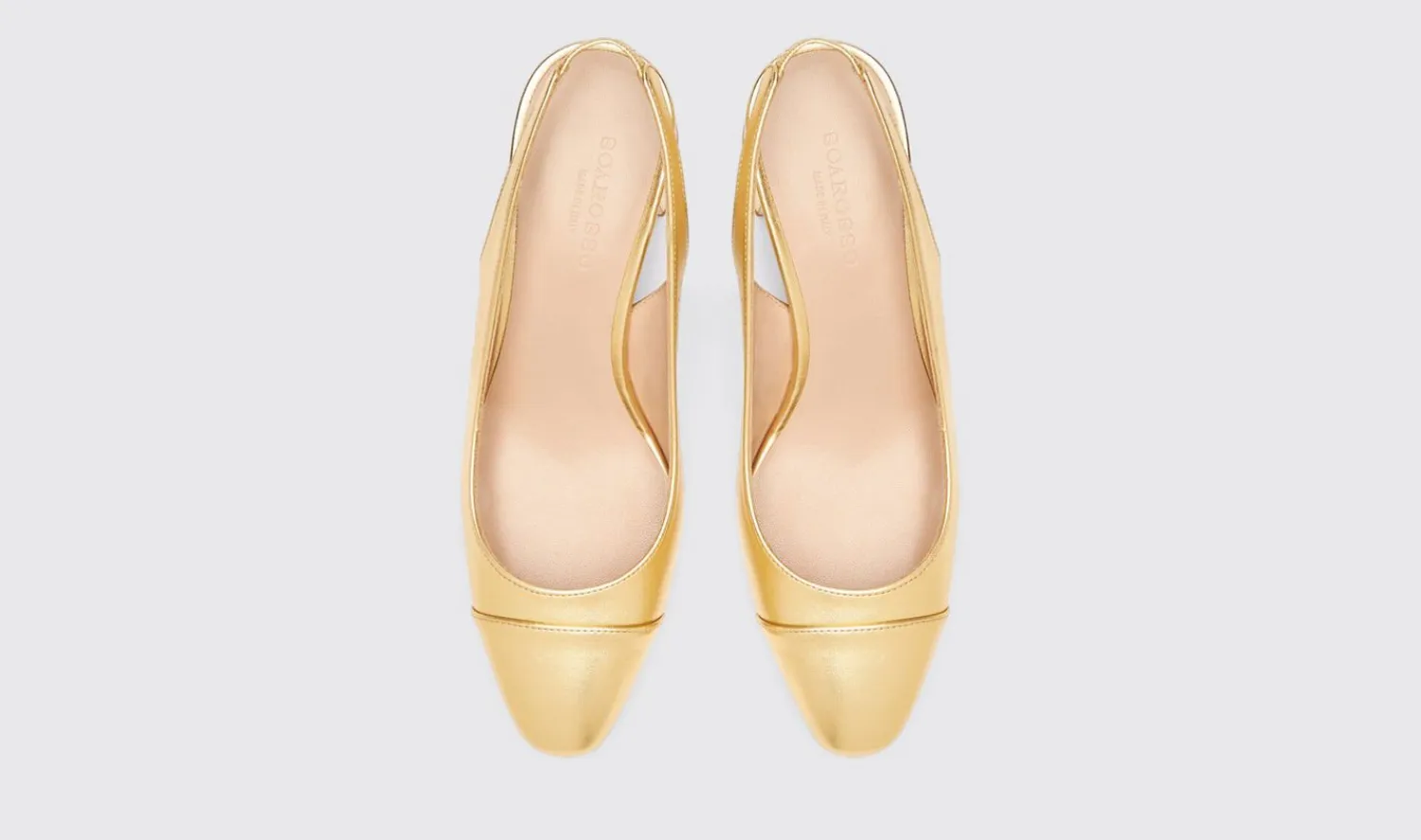 Clearance Scarosso Miranda Gold Gold - Calf