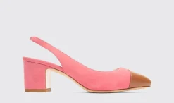 Best Sale Scarosso Miranda Pink Suede Pink - Suede