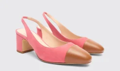 Best Sale Scarosso Miranda Pink Suede Pink - Suede