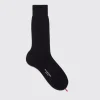Online Scarosso Navy Wool Calf Socks Navy - Wool