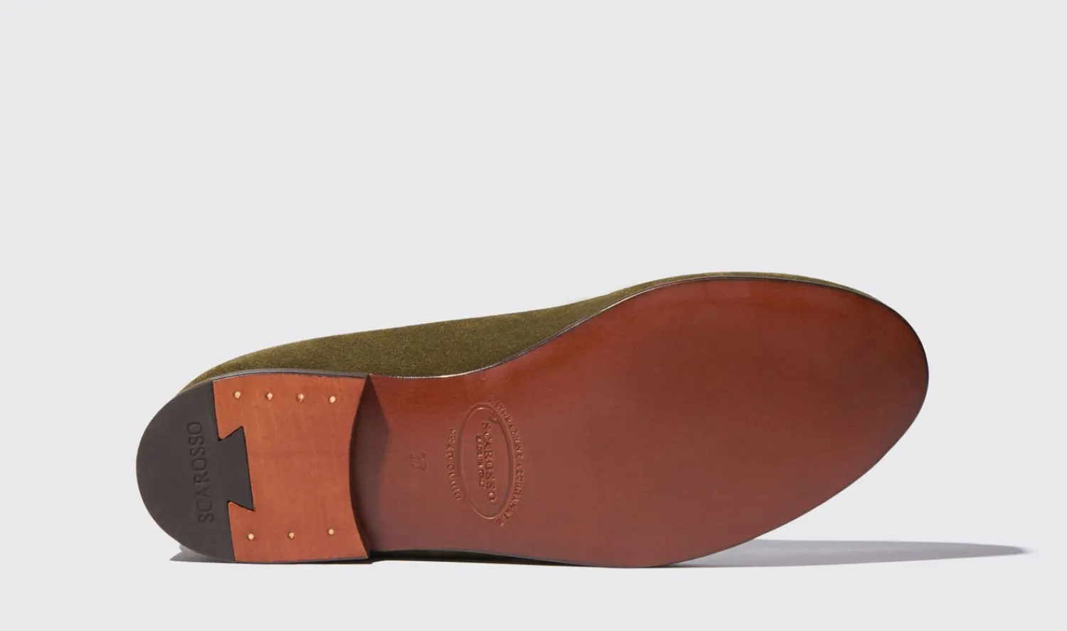 Shop Scarosso Nele Green Suede Green- Suede