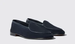 Sale Scarosso Nils Blue Suede Blue - Suede