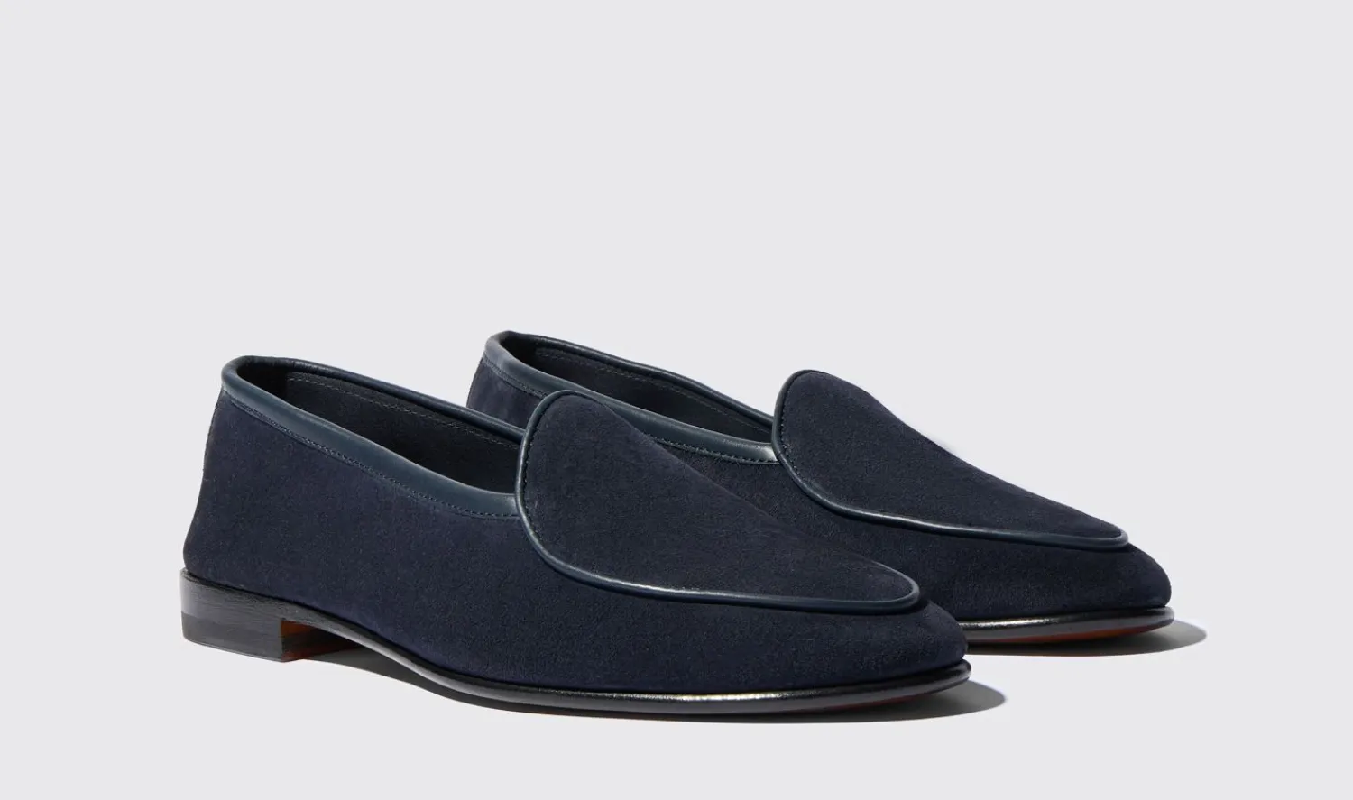 Sale Scarosso Nils Blue Suede Blue - Suede