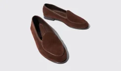 Store Scarosso Nils Brown Suede Brown - Suede