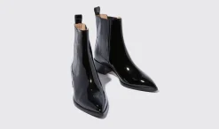 Best Scarosso Olivia Black Patent Black - Patent