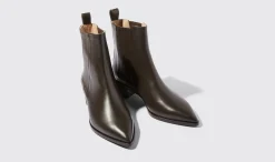 Cheap Scarosso Olivia Marrone Brown - Calf