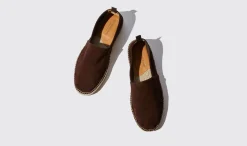 Cheap Scarosso Pablo Brown Suede Brown - Suede